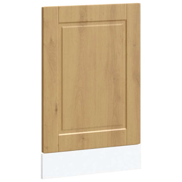vidaXL Façade de lave-vaisselle Porto en chêne artisan 45x1,5x67 cm