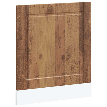 vidaXL Geschirrspülerblende Porto Altholz-Optik 60x1,5x67 cm
