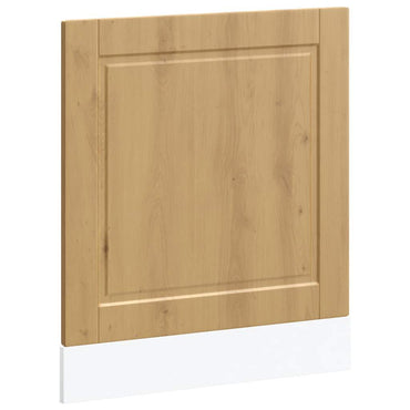 vidaXL Façade pour lave-vaisselle Porto chêne artisan 60x1,5x67 cm