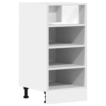 vidaXL Unterschrank Riga Weiß 40x44,5x81,5 cm Holzwerkstoff