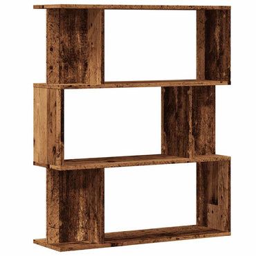 vidaXL Étagère à livres aspect bois de récupération 80x24x96 cm Bois d'ingénierie