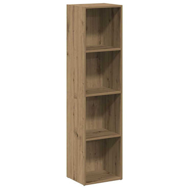 vidaXL Bücherregal Artisan-Eiche 36x30x143 cm Holzwerkstoff