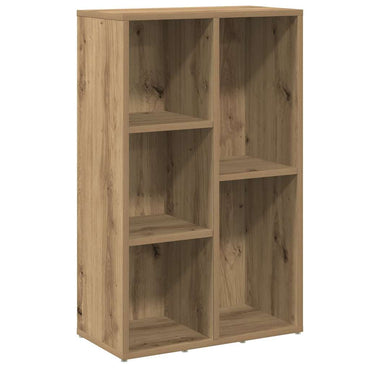 vidaXL Bibliothèque chêne artisan 50x25x80 cm Bois d'ingénierie