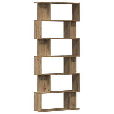 vidaXL Bibliothèque chêne artisan 80x24x192 cm bois d'ingénierie