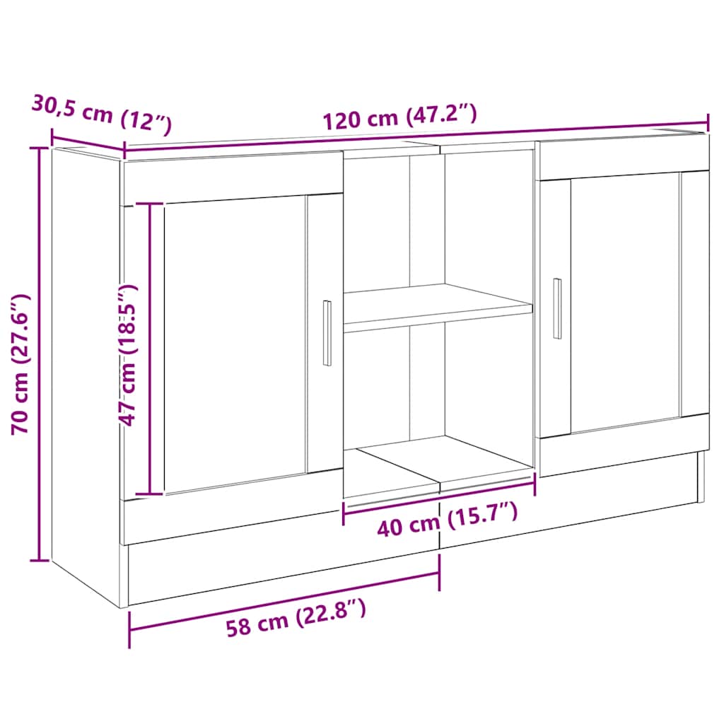 Bücherschrank Artisan-Eiche 98x29x97,5 cm Holzwerkstoff