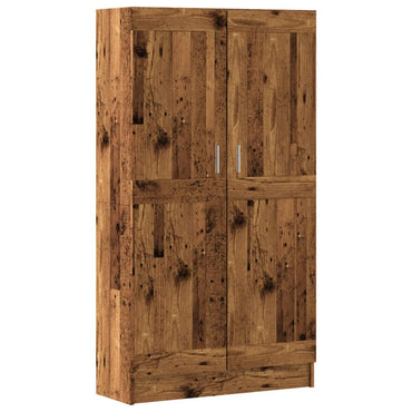 vidaXL Bibliothèque aspect bois recyclé 82,5x30,5x150 cm bois d'ingénierie