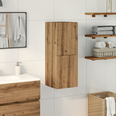 vidaXL Bad-Hängeschrank Artisan-Eiche 30x30x80 cm Holzwerkstoff