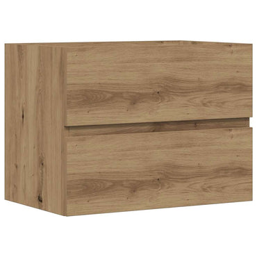 vidaXL Badschrank Artisan-Eiche 60x38,5x45 cm Holzwerkstoff