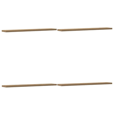 vidaXL Regalböden 4 Stk. Artisan-Eiche 60x10x1,5 cm Holzwerkstoff