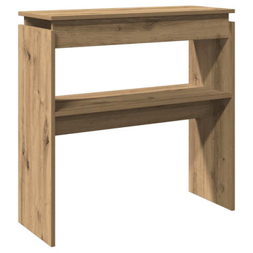vidaXL Console table chêne artisan 80x30x80 cm bois d'ingénierie