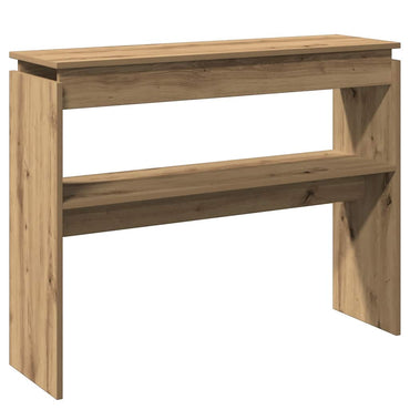 vidaXL Konsolentisch Artisan-Eiche 102x30x80 cm Holzwerkstoff