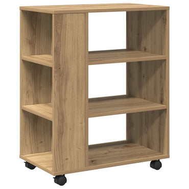 vidaXL Caisson de bureau chêne artisan 60x35x75 cm Aggloméré