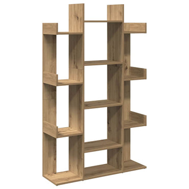 vidaXL Bücherregal Artisan-Eiche 86x25,5x140 cm Holzwerkstoff