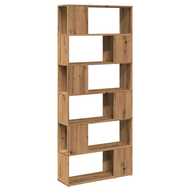 vidaXL Bibliothèque/Séparateur de pièce Chêne Artisan 80x24x186 cm