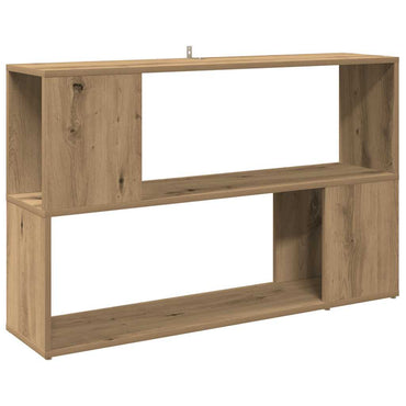 vidaXL Bibliothèque Chêne artisan 100x24x63 cm Bois d'ingénierie