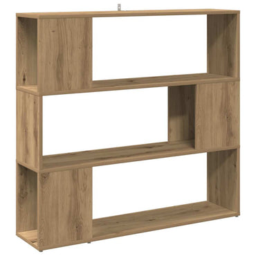 vidaXL Bücherregal/Raumteiler Artisan-Eiche 100x24x94 cm
