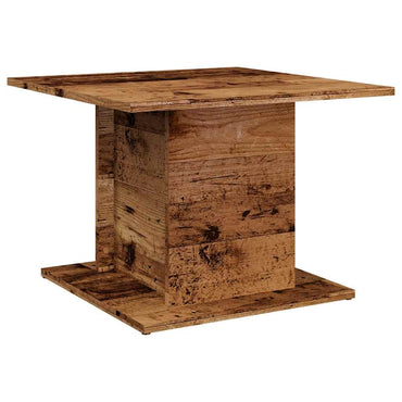 vidaXL Table basse aspect bois de récupération 55,5x55,5x40 cm, bois d'ingénierie