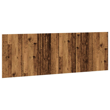vidaXL Kopfteil Wandmontage Altholz-Optik 240x1,5x80 cm Holzwerkstoff