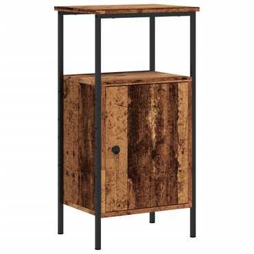 vidaXL Nachttisch Altholz-Optik 41x31x80 cm Holzwerkstoff