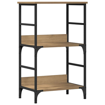 vidaXL Bibliothèque Chêne Artisan 50x33x82 cm Bois d'ingénierie