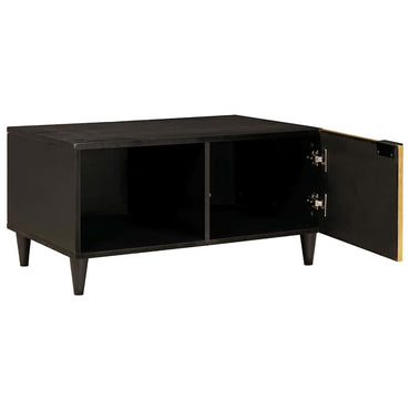 vidaXL Table basse 80 x 50 x 40 cm Bois de manguier massif