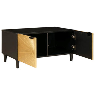 vidaXL Table basse 80 x 50 x 40 cm Bois de manguier massif