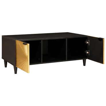 vidaXL Table basse 100 x 54 x 40 cm en bois de manguier massif