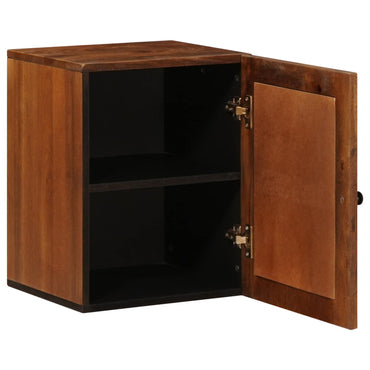 vidaXL Badezimmer Hängeschrank mit Speicher Walnuss 38 x 33 x 48 cm