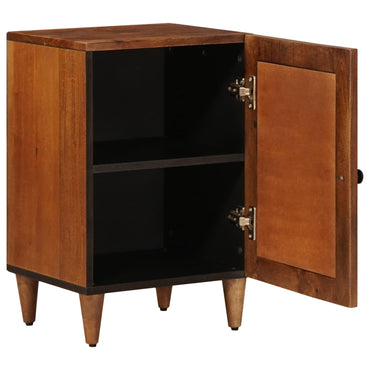 vidaXL Badezimmerschrank mit Speicher mit Tür Walnuss 38 x 33 x 58 cm