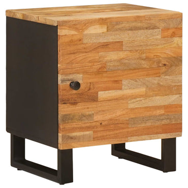 vidaXL Nachttisch 2 pcs Braun 40 x 33 x 46 cm Massivholz Mango