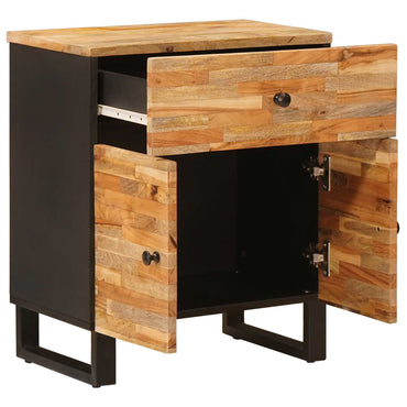 vidaXL Bettkasten Braun 50 x 33 x 60 cm Massivholz Mango