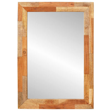 vidaXL Badezimmer Spiegel mit Speicher Artisan-Eiche 50 x 70 x 2,5 cm