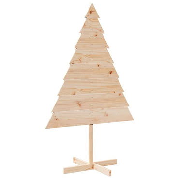 vidaXL Weihnachtsbaum zum Schmücken 150 cm Massivholz