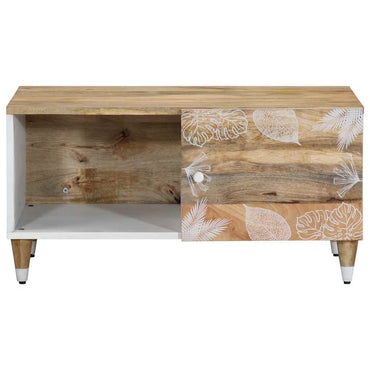vidaXL Couchtisch 80x50x40 cm Massivholz Mango
