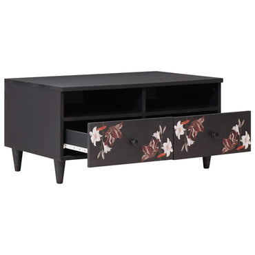 vidaXL Couchtisch Mehrfarbig 80 x 54 x 40 cm Massivholz Mango