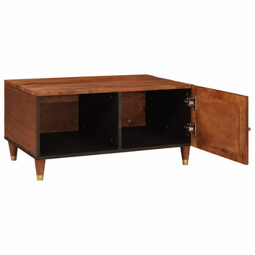 vidaXL Couchtisch 80 x 50 x 40 cm Massivholz Mango