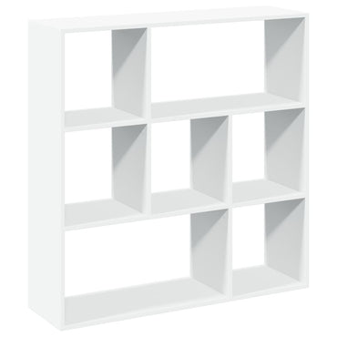 vidaXL Raumteiler-Bücherregal Weiß 102x29x103,5 cm Holzwerkstoff