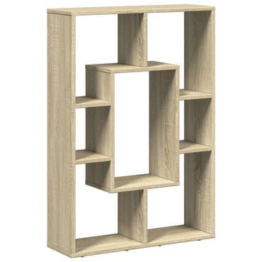 vidaXL Bibliothèque chêne sonoma 63x20x90 cm aggloméré