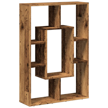 vidaXL Bücherregal Altholz-Optik 63x20x90 cm Holzwerkstoff