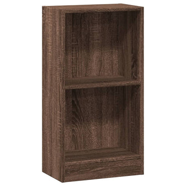 vidaXL Bibliothèque marron aspect chêne 40x24x76 cm bois d'ingénierie