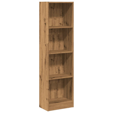 vidaXL Bibliothèque chêne Artisan 40x24x143 cm Bois d'ingénierie