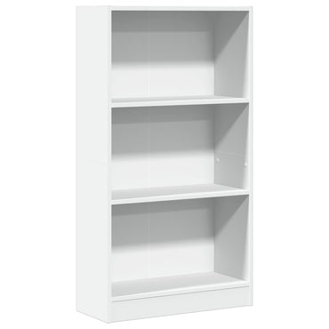 vidaXL Bibliothèque blanc 60x24x109 cm Bois d'ingénierie