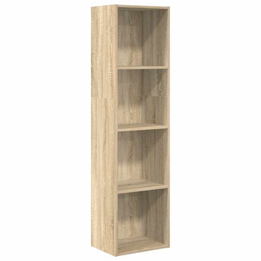 vidaXL Bücherregal Sonoma-Eiche 40x30x152 cm Holzwerkstoff