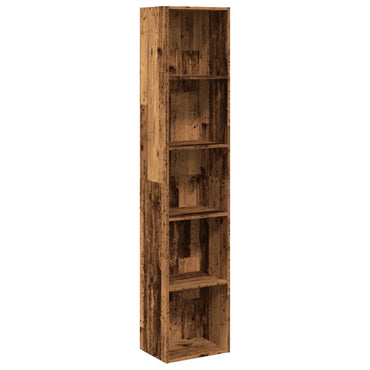vidaXL Bücherregal Altholz-Optik 40x30x189 cm Holzwerkstoff