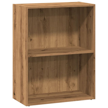 vidaXL Bücherregal Artisan-Eiche 60x30x77 cm Holzwerkstoff