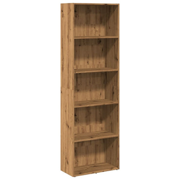 vidaXL Bücherregal Artisan-Eiche 60x30x189 cm Holzwerkstoff