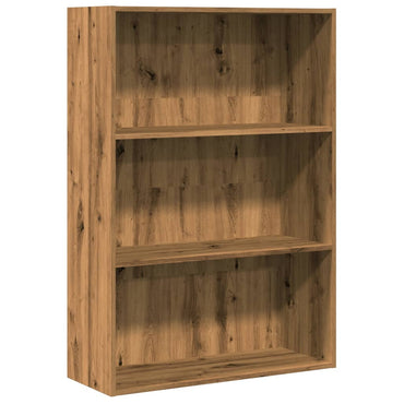 vidaXL Bücherregal Artisan-Eiche 80x30x114 cm Holzwerkstoff