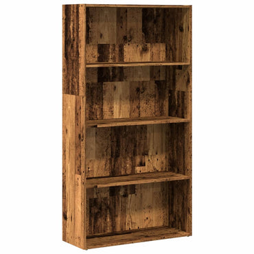 vidaXL Bücherregal Altholz-Optik 80x30x152 cm Holzwerkstoff