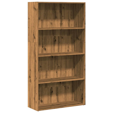 vidaXL Bücherregal Artisan-Eiche 80x30x152 cm Holzwerkstoff