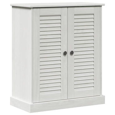 vidaXL Badezimmerschrank VIGO Weiß und Antikweiß 68 x 34 x 80 cm
